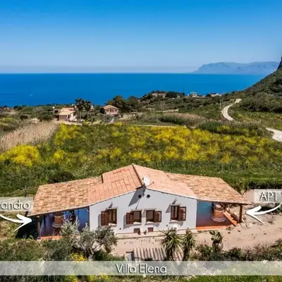 Villa Elena vicino la Riserva naturale dello Zingaro