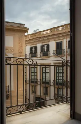 a view of a building from a window at Rooms 19 - Rooms and Breakfast in Palermo