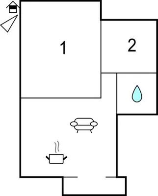 a diagram of a washing machine with two tiers at La Casa Sul Mare in Trappeto