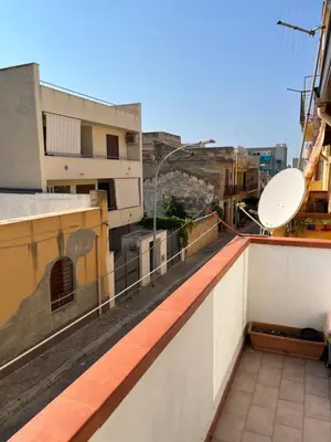 a view from the roof of a building at Casa Vacanze Salvatore in Balestrate