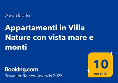 a screenshot of the appointment in villa nature on vista mere cmt at Appartamenti in Villa Nature con vista mare e monti in Scopello