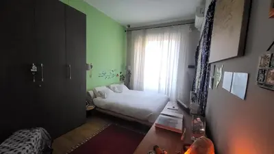 a bedroom with a white bed and a window at Itiseasy Palermo 1 e 2 Private Apartments in Palermo