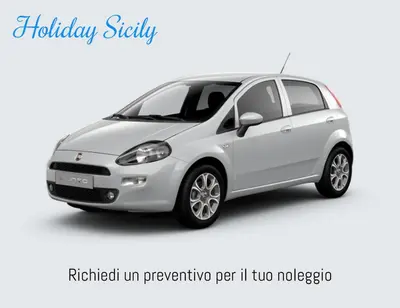 a model of a silver car with the words holiday safely at HolidaySicily Alcamo Marina in Alcamo Marina