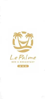 a logo for a restaurant with a plate of food at Le Palme in Terrasini