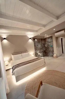 a bedroom with a large white bed in a room at Palermo Inn Collection - Boutique Art Hotel in Palermo