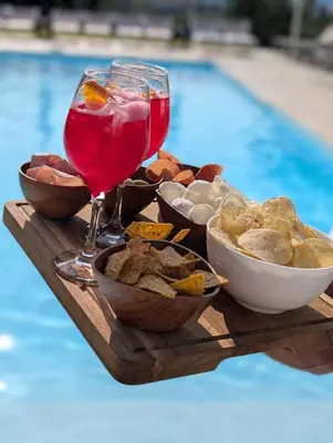 a collage of pictures of food and pastries at CI VULIA B&B - Sicilia, con colazione, piscina, barbecue, parcheggio, free wifi, sea pool and bbq in Alcamo Marina