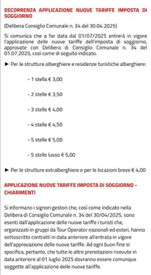 a screenshot of a cell phone screenshot of a document at Casa Pascal in Palermo