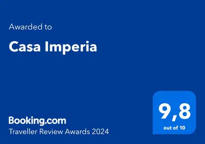 a blue screen with the text cancelled to csa impedia at Casa Imperia in Palermo