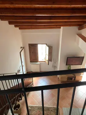 a view of a living room from the top of a building at Palazzo resuttana in Palermo