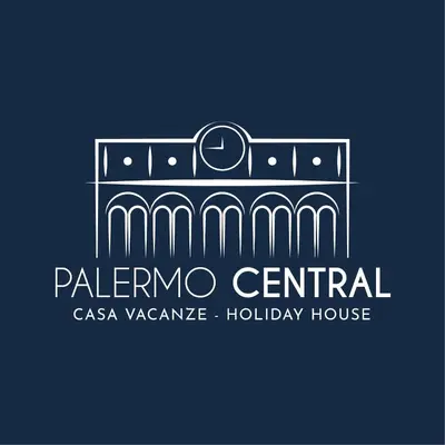 a logo for a palmermo central casa vacasy holiday house at Palermo Central in Palermo