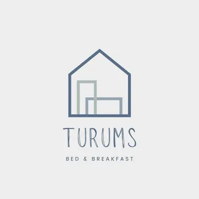 a logo for a home remodeling company at Turums B&B in Castellammare del Golfo