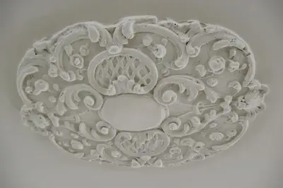 a white bowl with a design on a ceiling at Opera Suites - Aida in Palermo