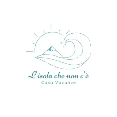 a drawing of a wave in the form of a heart at L'isola Che Non C'è in Isola delle Femmine