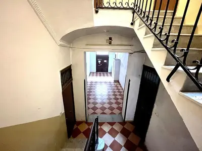 an overhead view of a staircase in a building at NONNA MARI' in Palermo