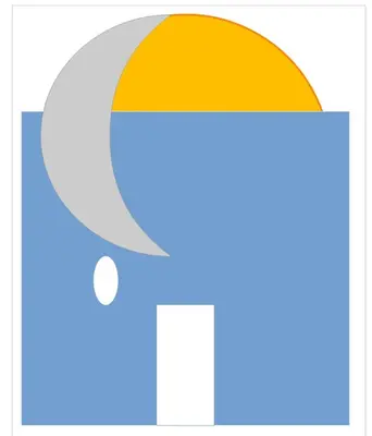 an illustration of a person wearing a hat at Dammuso SoleLuna. in Terrasini