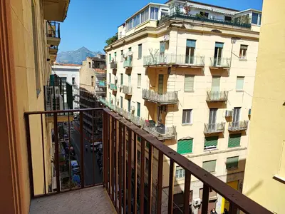 a view from a balcony of a building at ALP House in Palermo